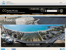 Tablet Screenshot of ocflood.com